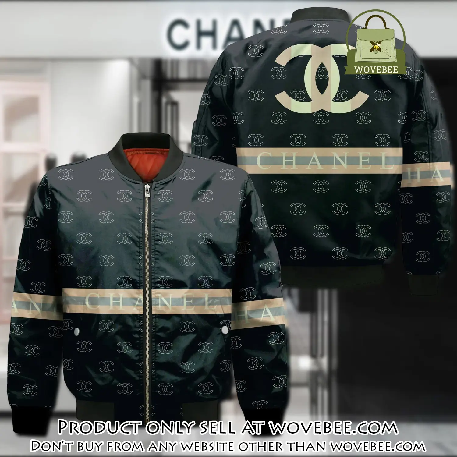 Chanel bomber jacket luxury brand clothing clothes outfit for men women 02 wvb4955367